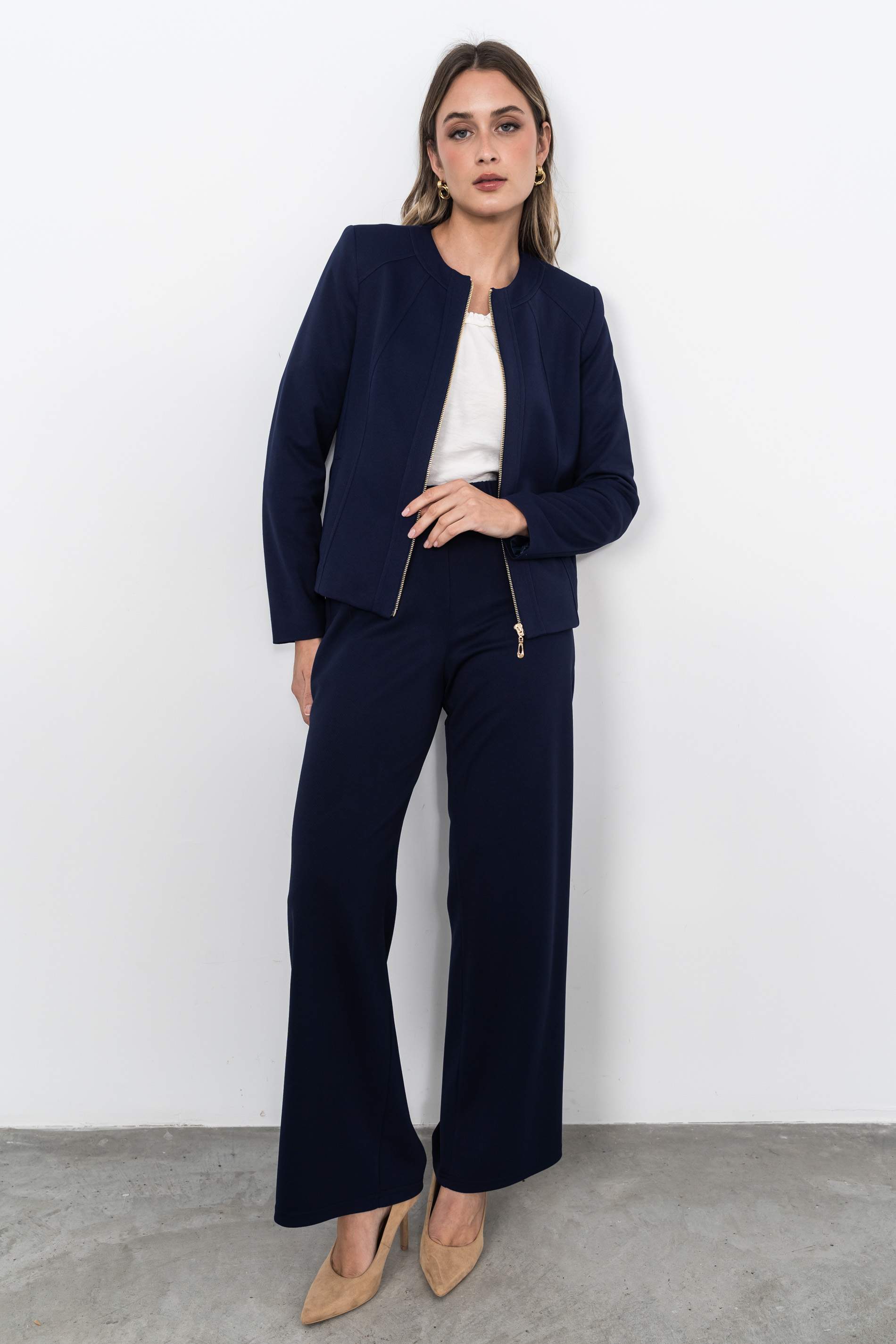 PANTALÓN ANCHO MARINO