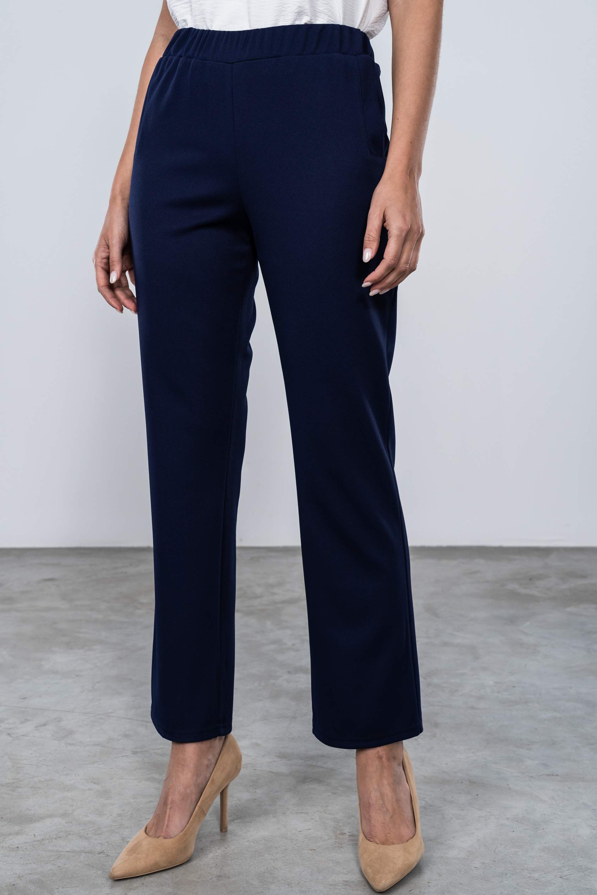 PANTALÓN RECTO MARINO