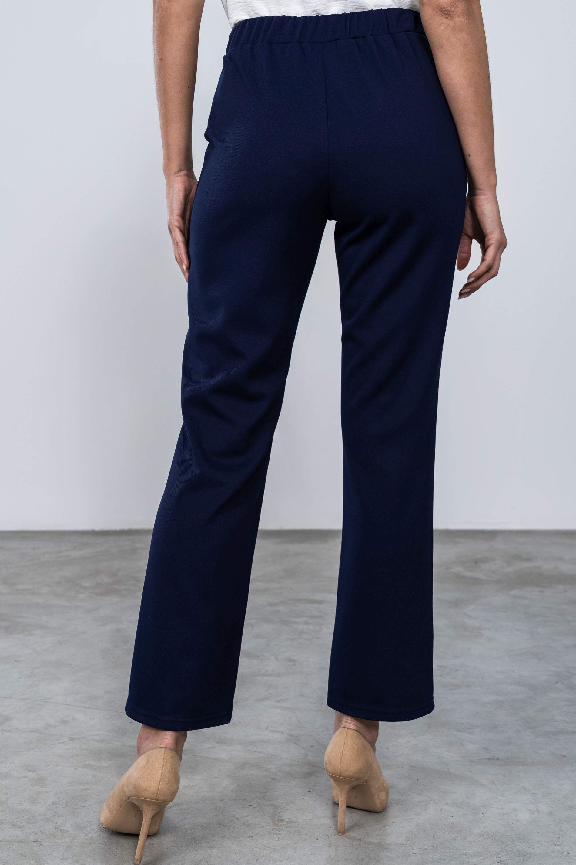 PANTALÓN RECTO MARINO