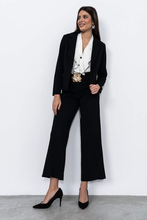 PANTALÓN ANCHO NEGRO