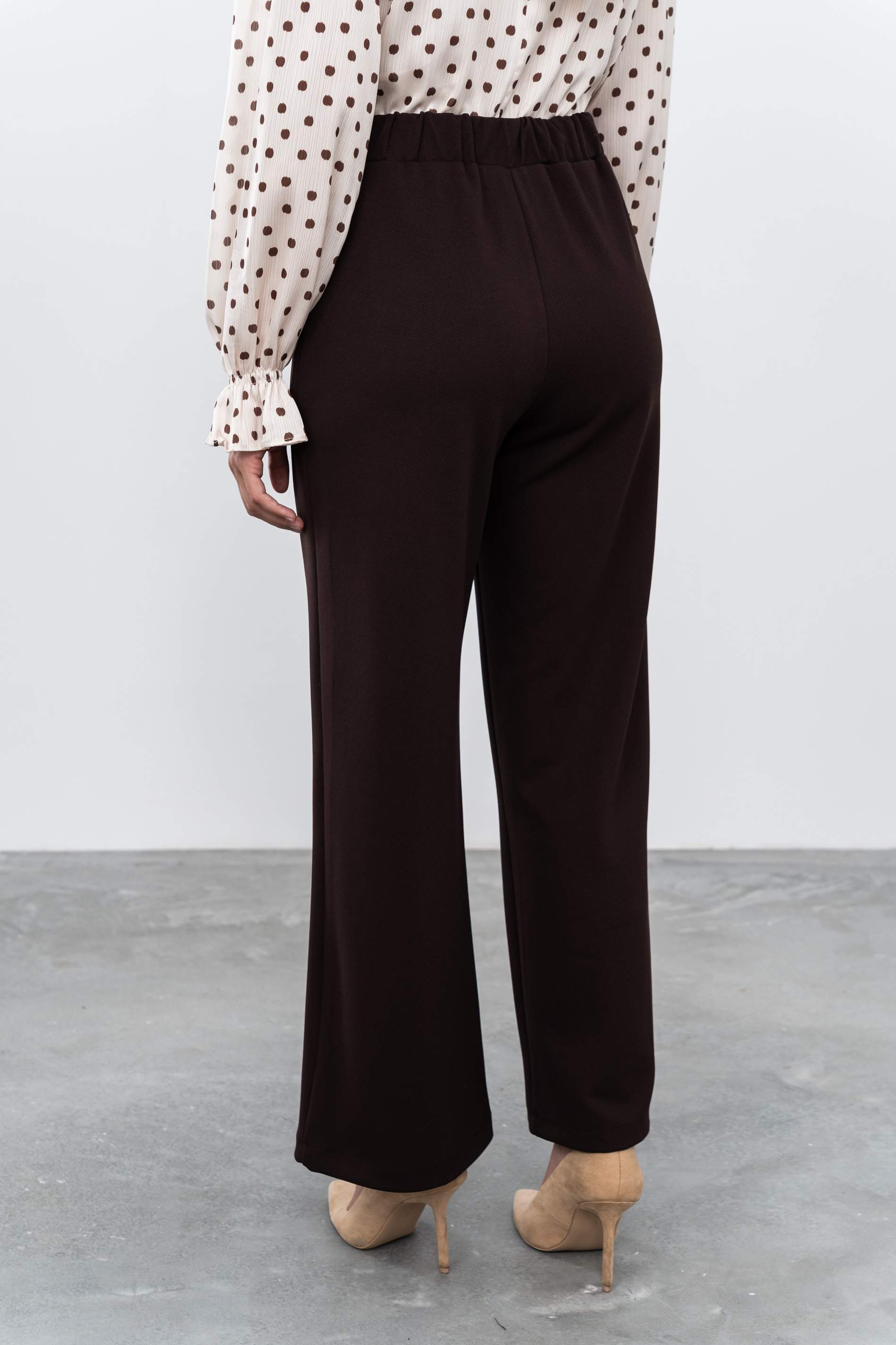 PANTALÓN ANCHO CHOCOLATE