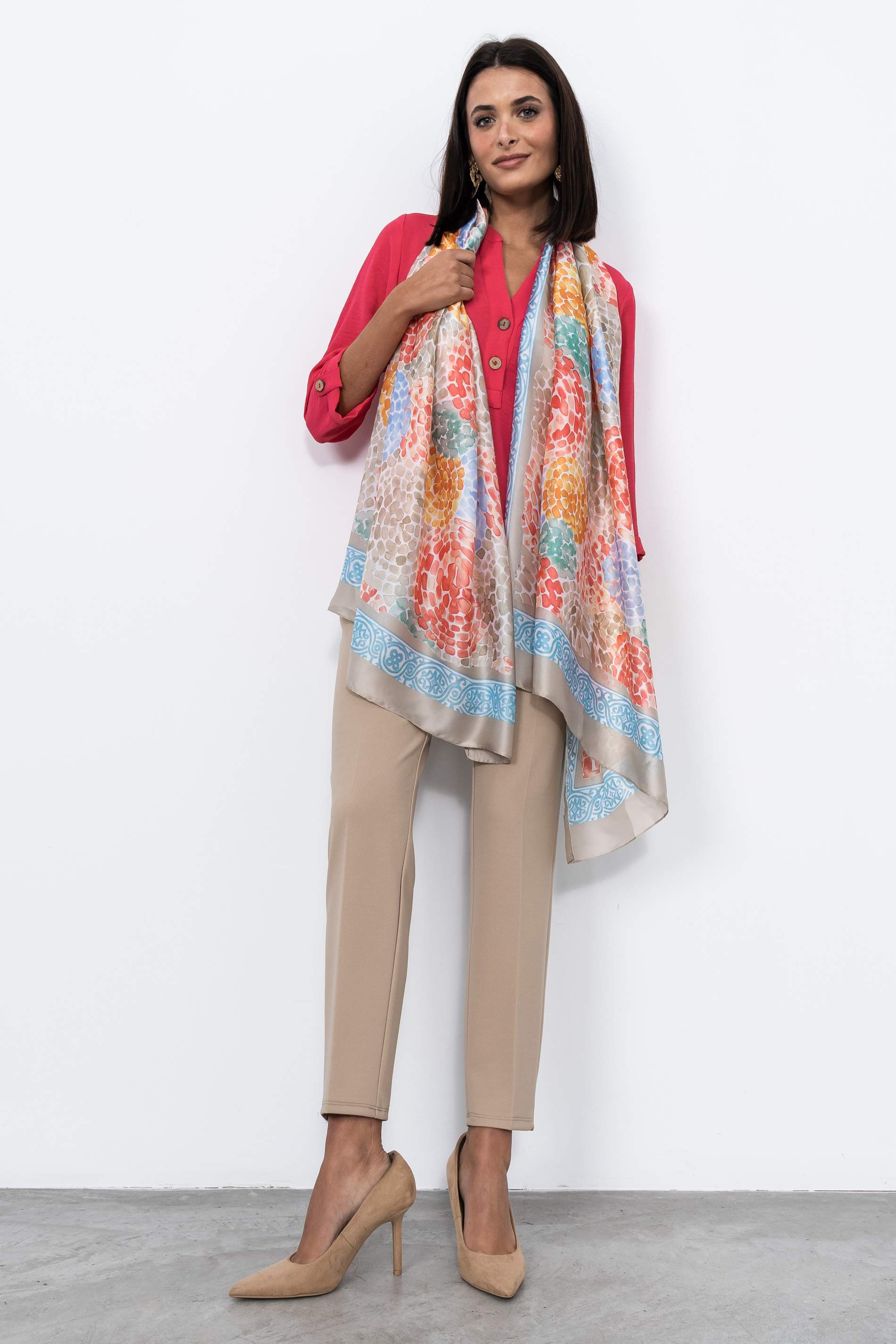 BLUSA BOTONES M/F FRESA