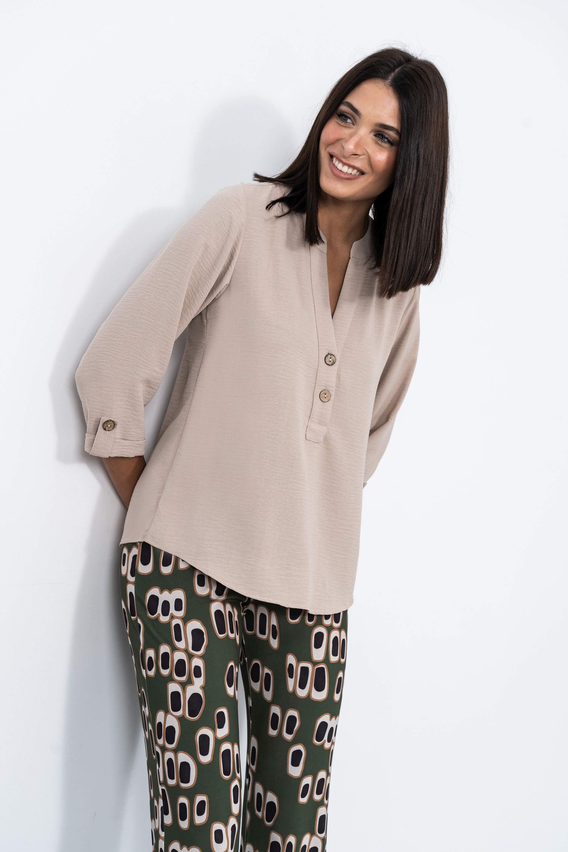 BLUSA BOTONES M/F ARENA