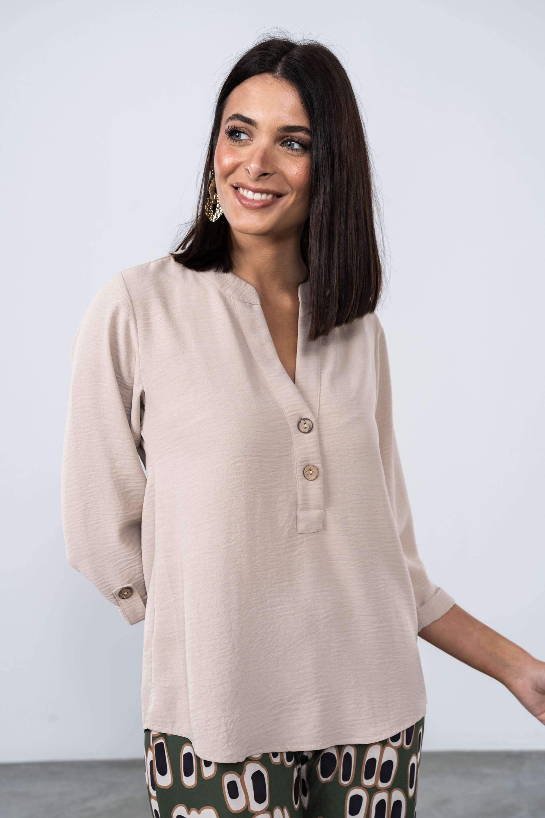 BLUSA BOTONES M/F ARENA
