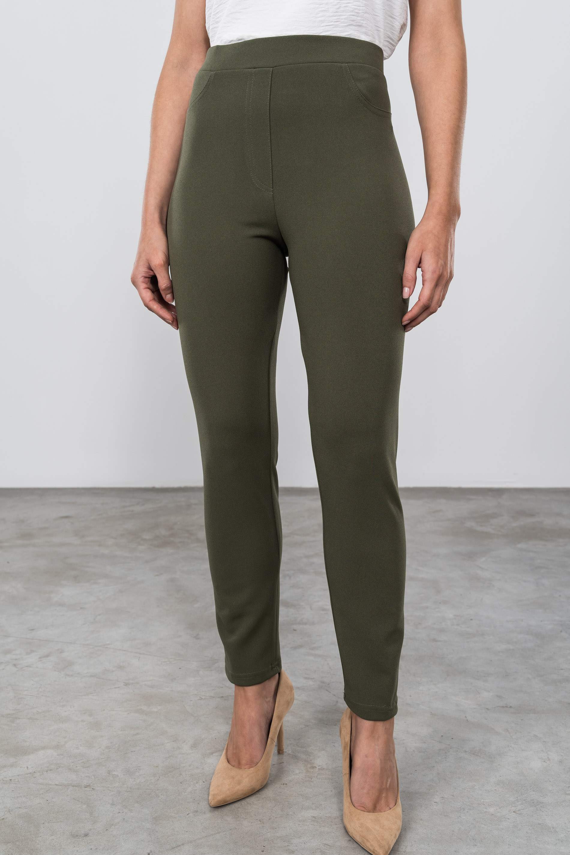 LEGGIN 5 BOLSILLOS KAKI