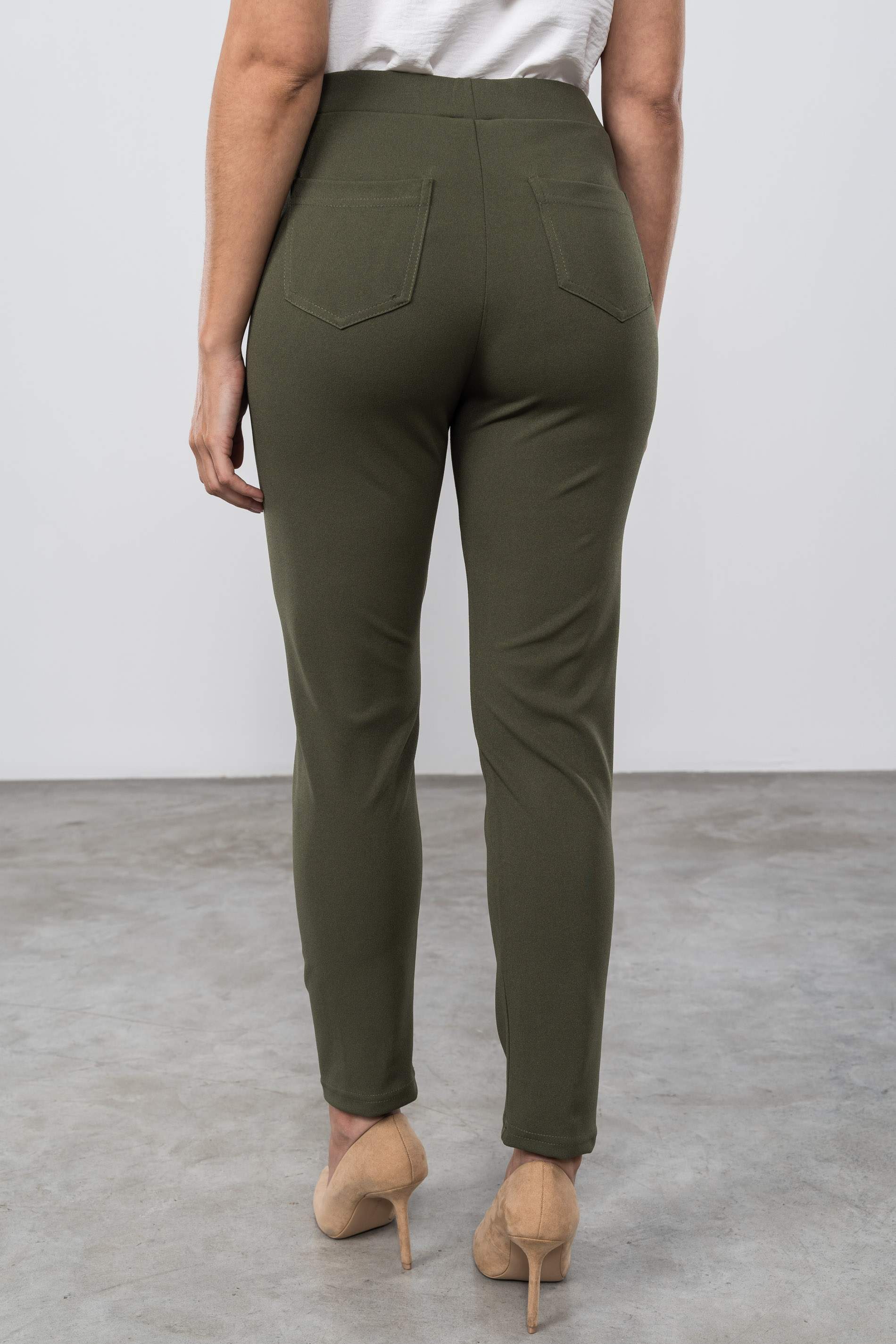 LEGGIN 5 BOLSILLOS KAKI