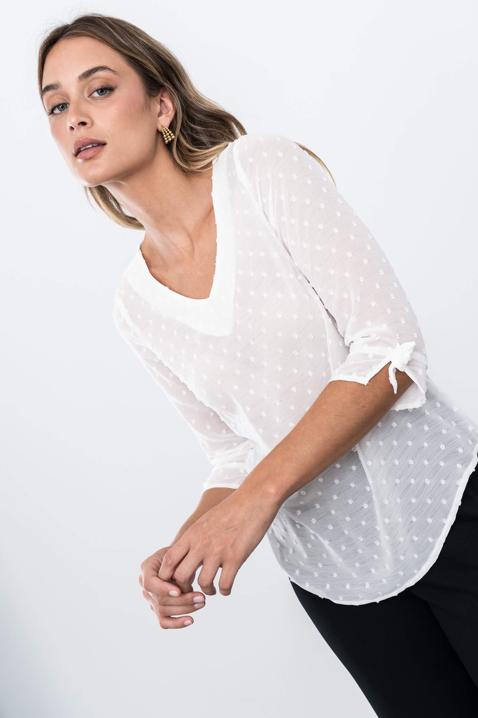 BLUSA PLUMETI CRUDO