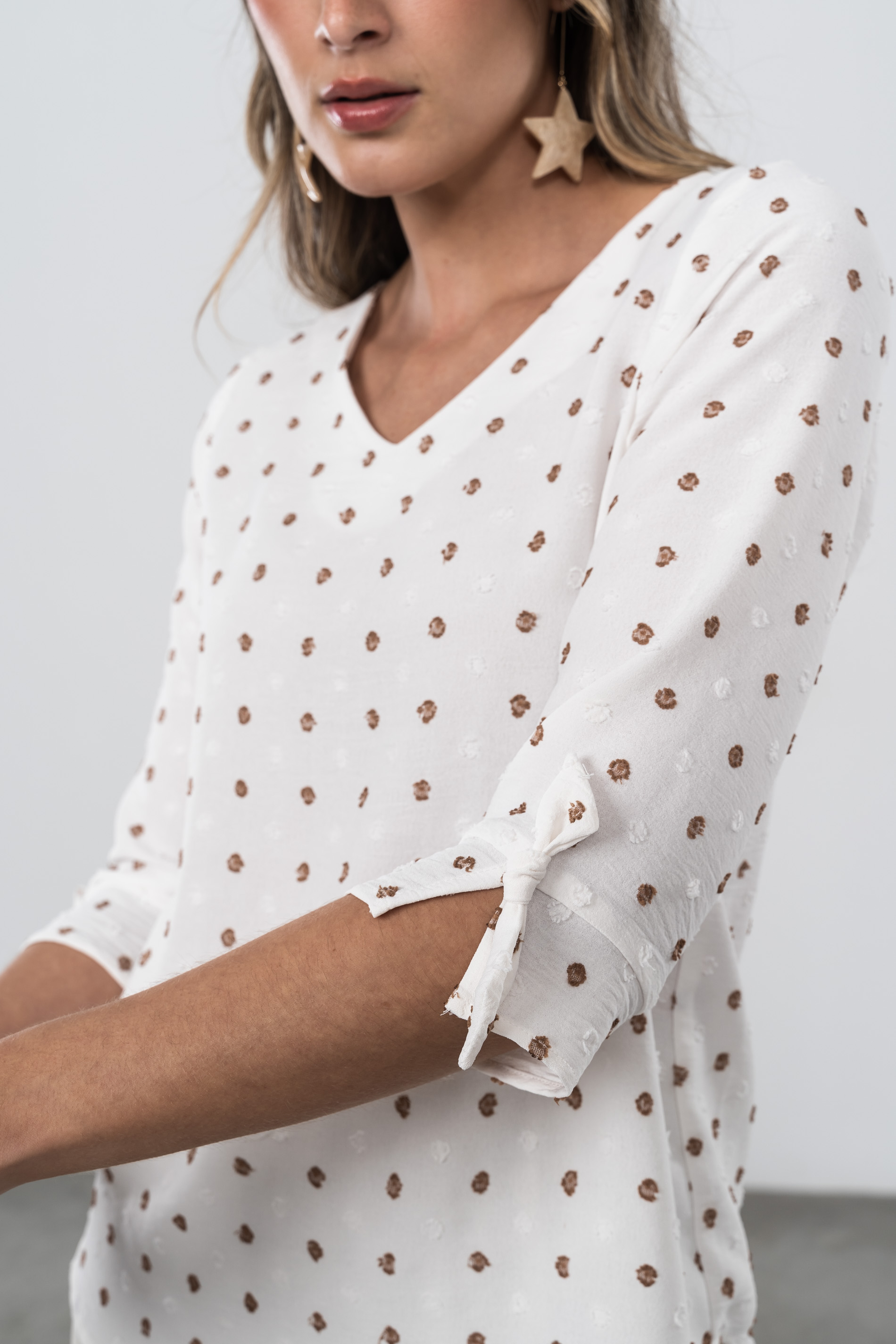 BLUSA PLUMETI COMBINADO 