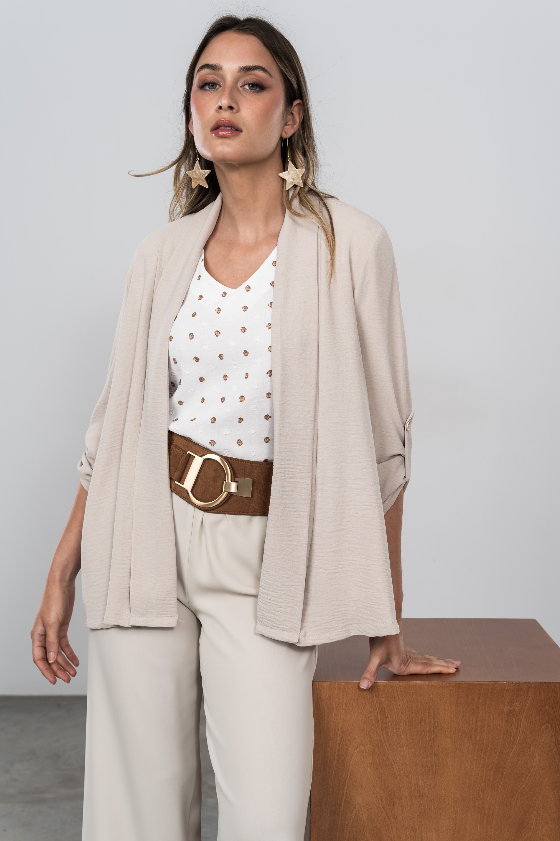 BLUSA PLUMETI COMBINADO 