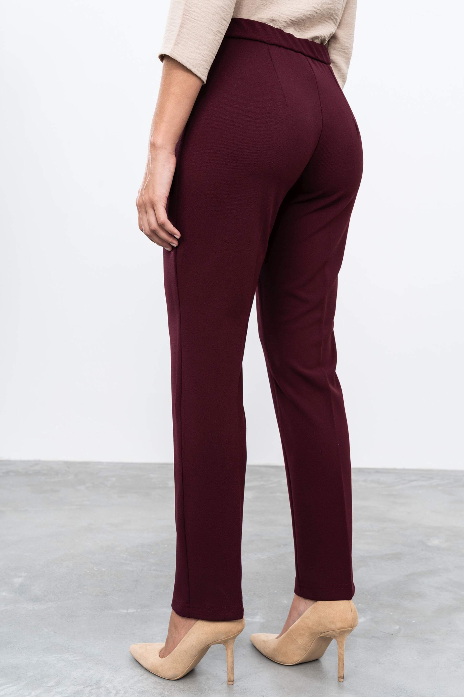PANTALÓN GOMA CINTURA GRANATE