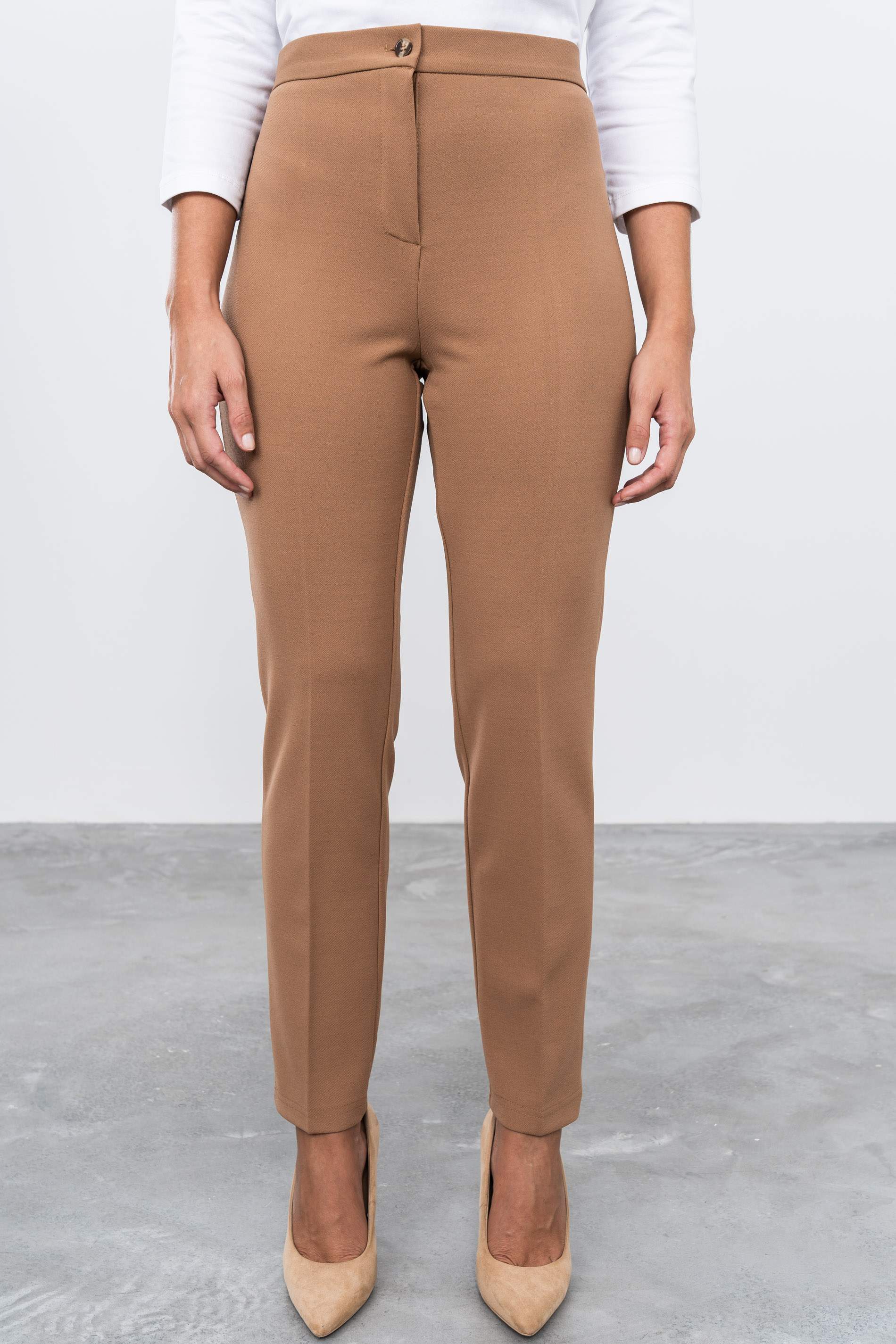 PANTALÓN GOMA CINTURA CAMEL