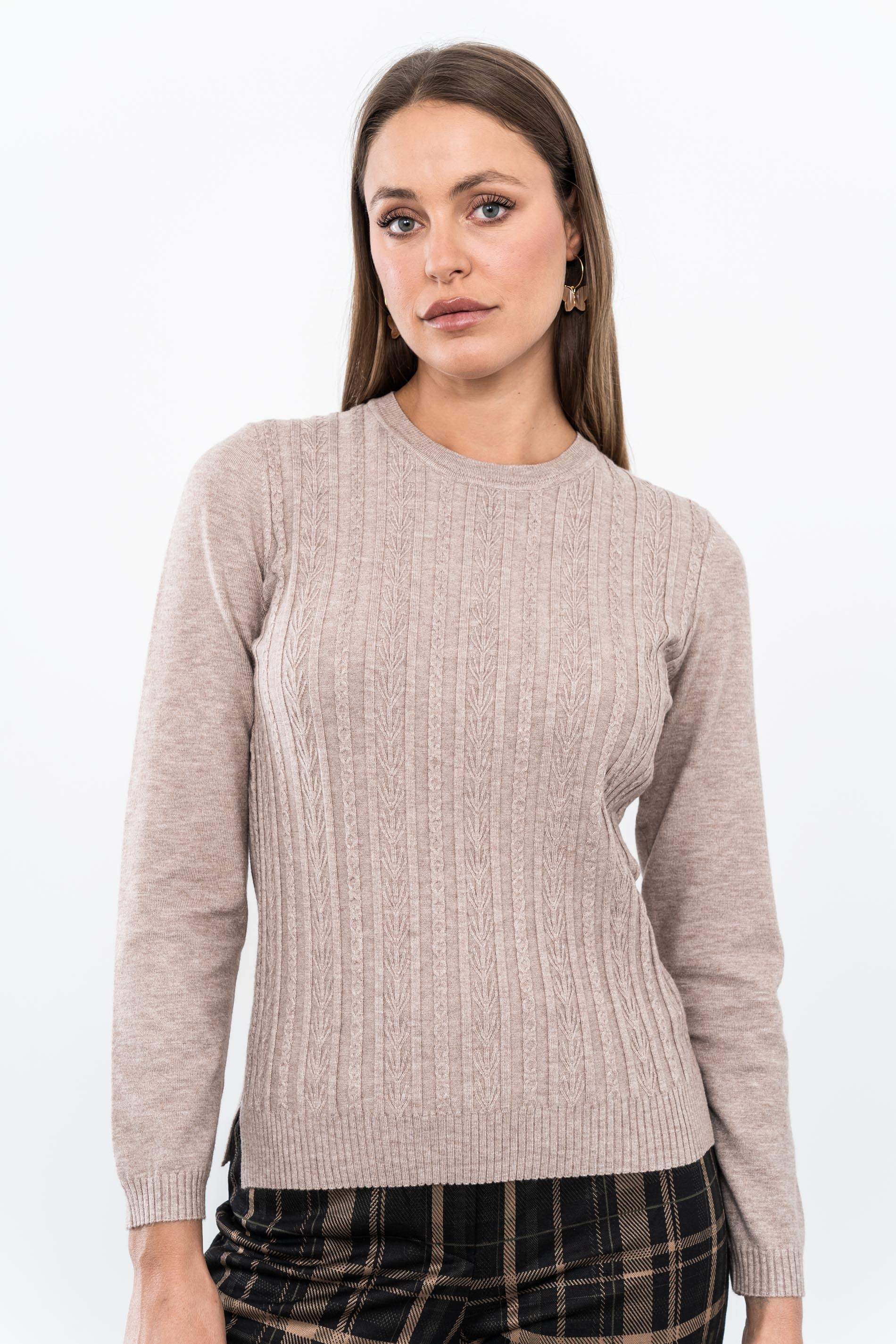 JERSEY OCHOS PEQUEÑO BEIGE