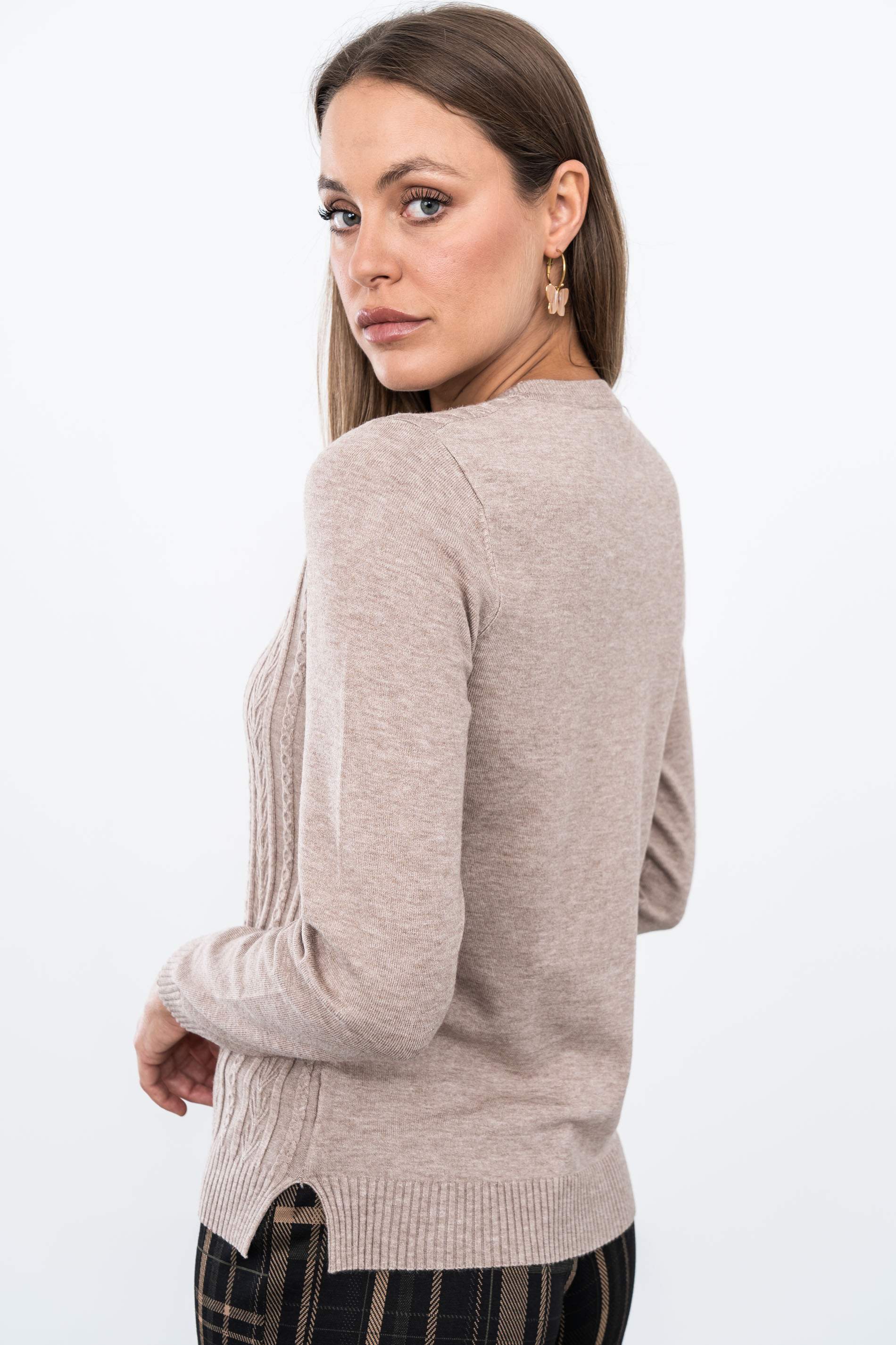 JERSEY OCHOS PEQUEÑO BEIGE