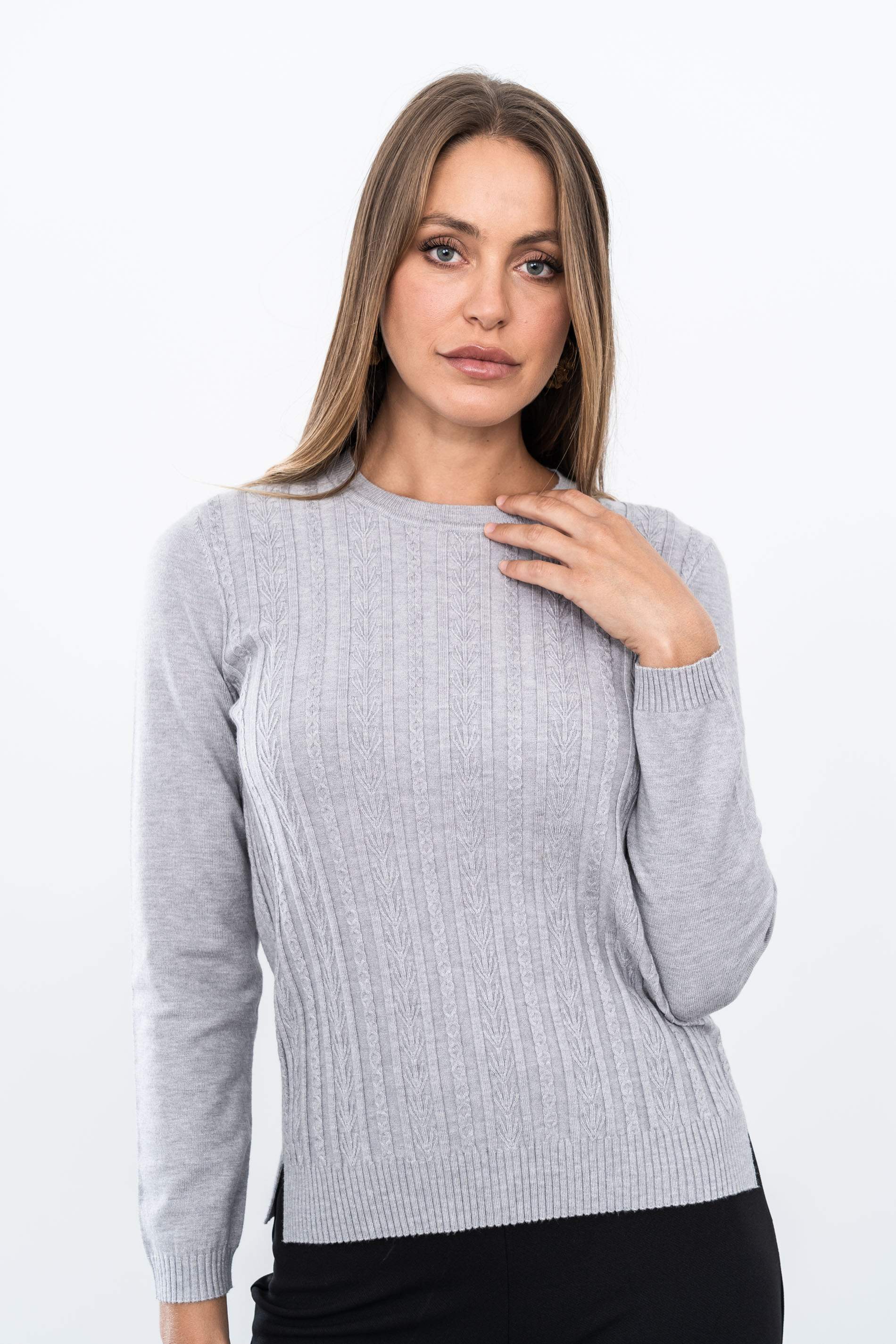 JERSEY OCHOS PEQUEÑOS GRIS