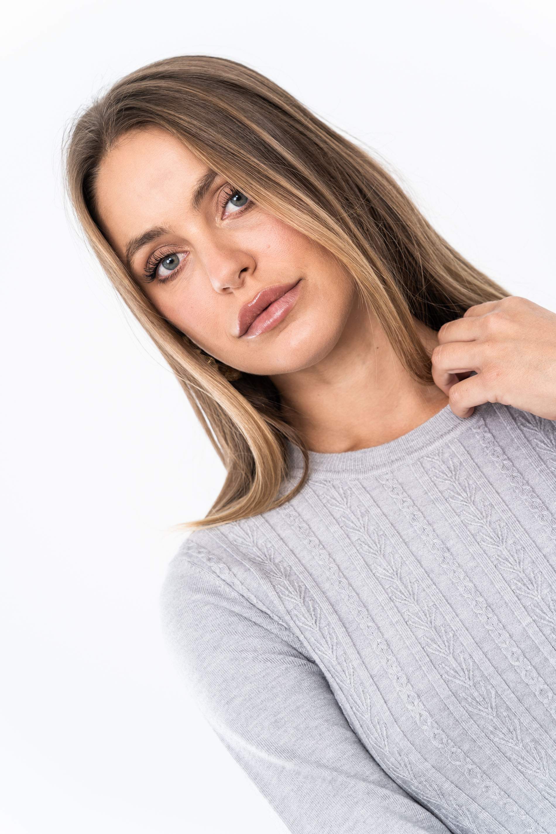 JERSEY OCHOS PEQUEÑOS GRIS