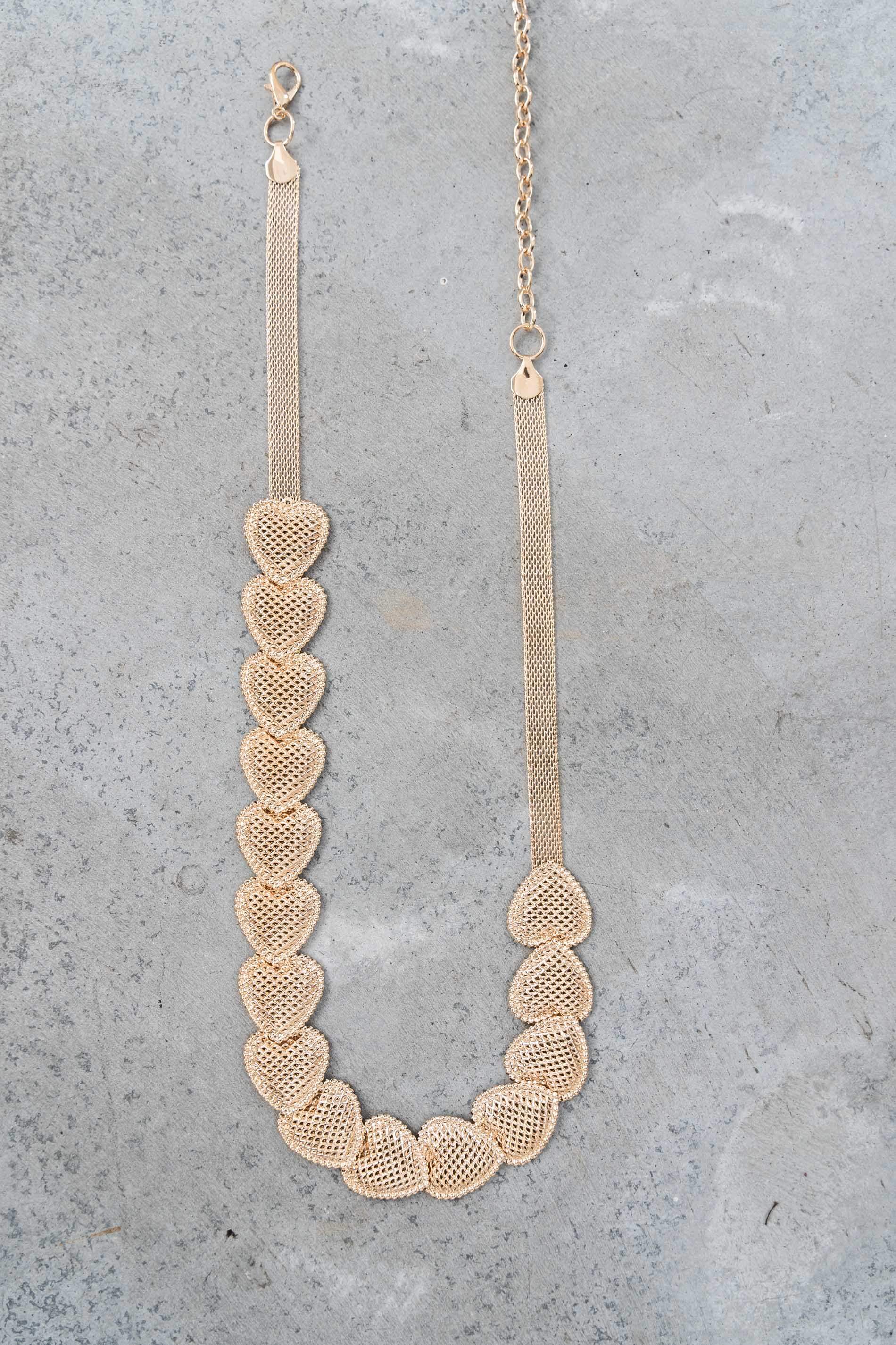 CINTURÓN CADENA CORAZONES