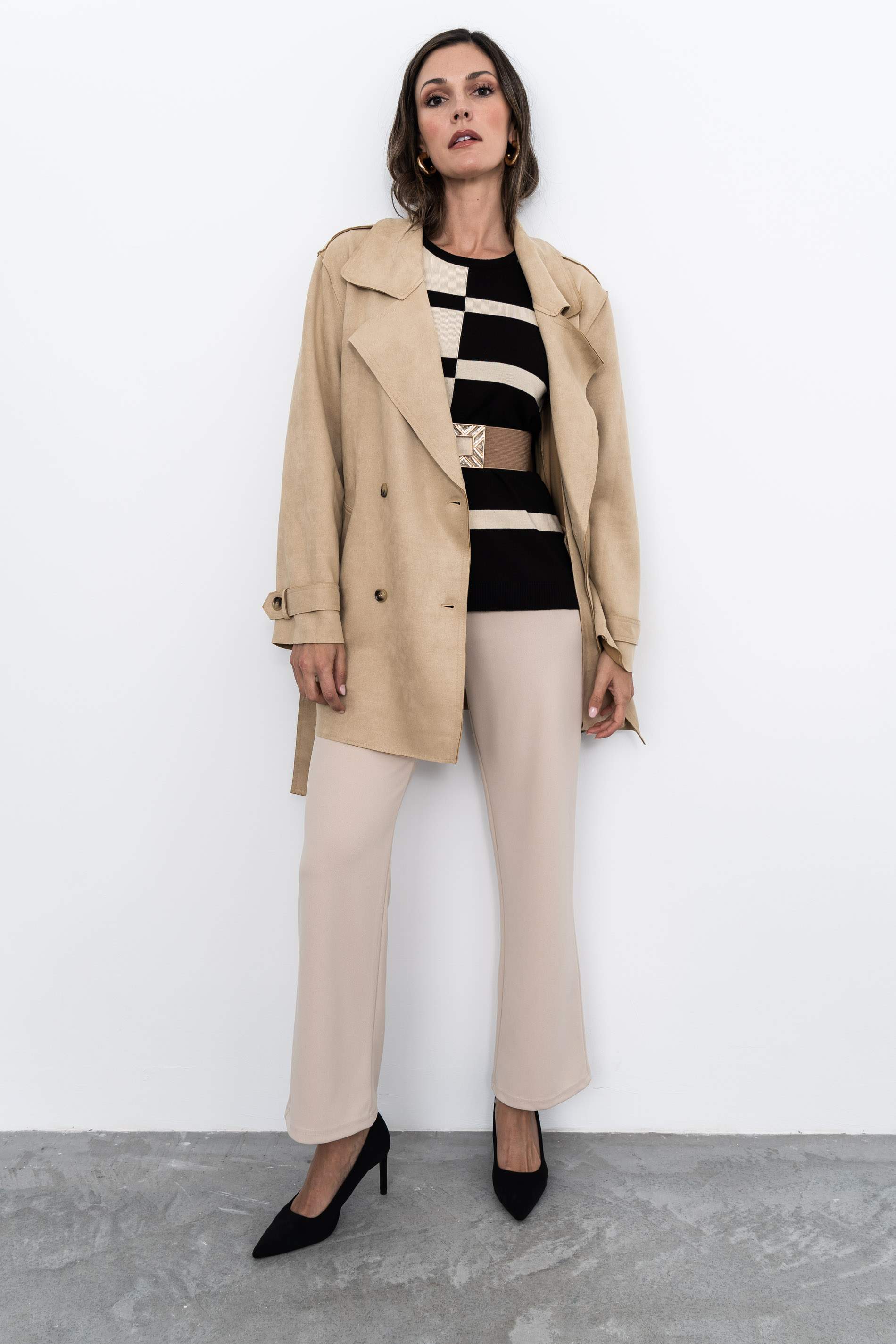 CINTURÓN ELÁSTICO HEBILLA COMBINADA