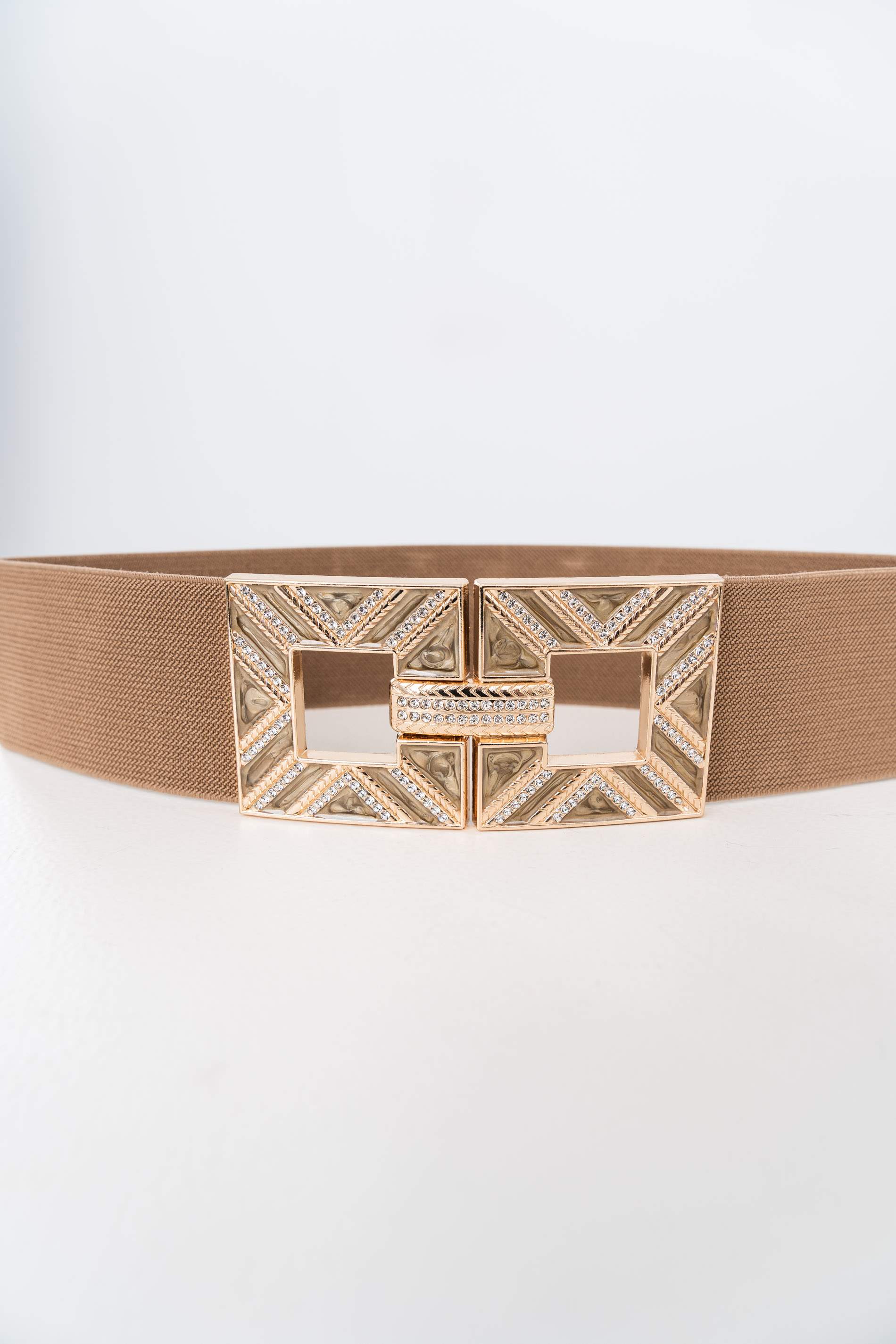 CINTURÓN ELÁSTICO HEBILLA COMBINADA