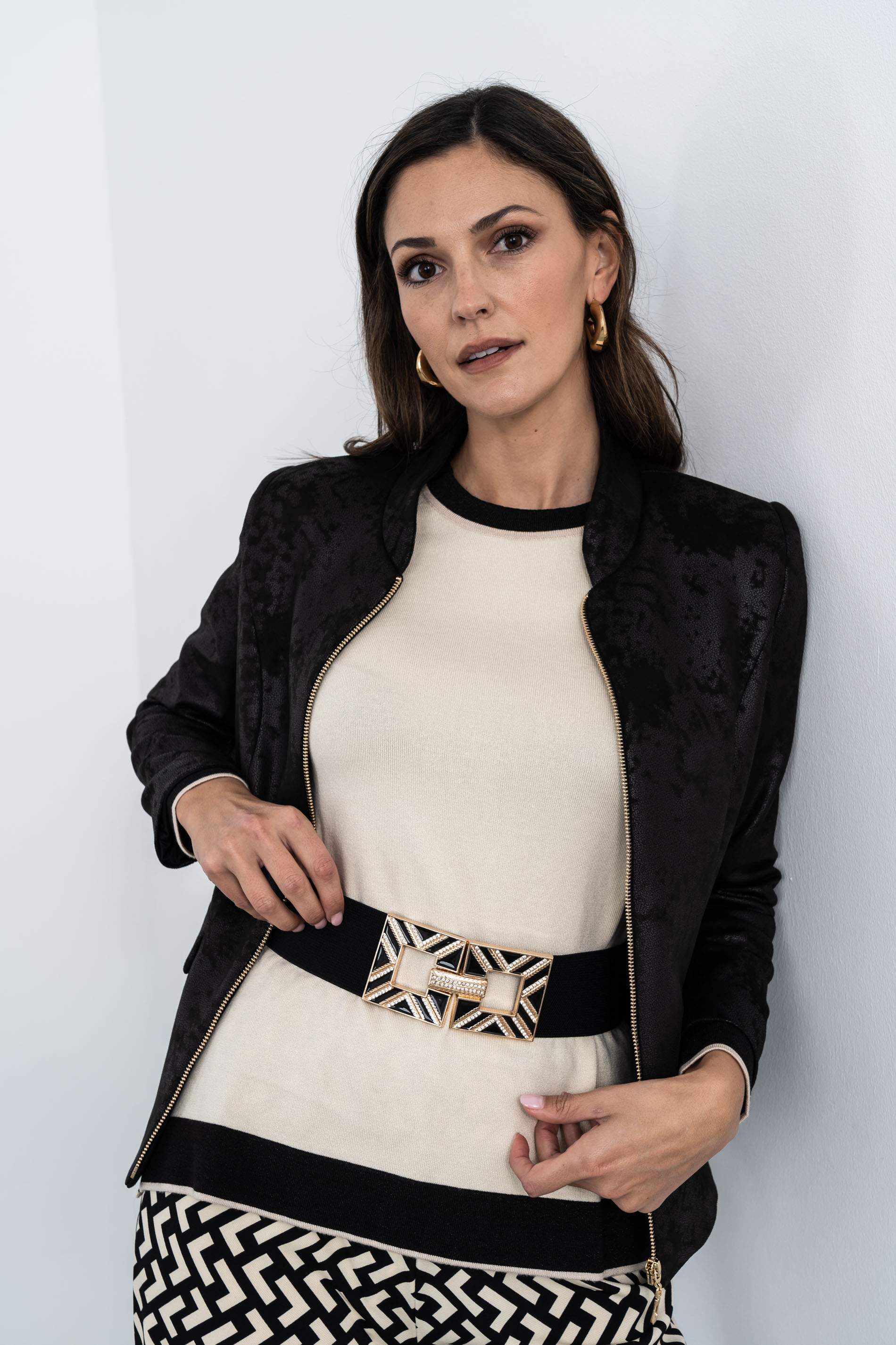 CINTURÓN ELÁSTICO HEBILLA COMBINADA