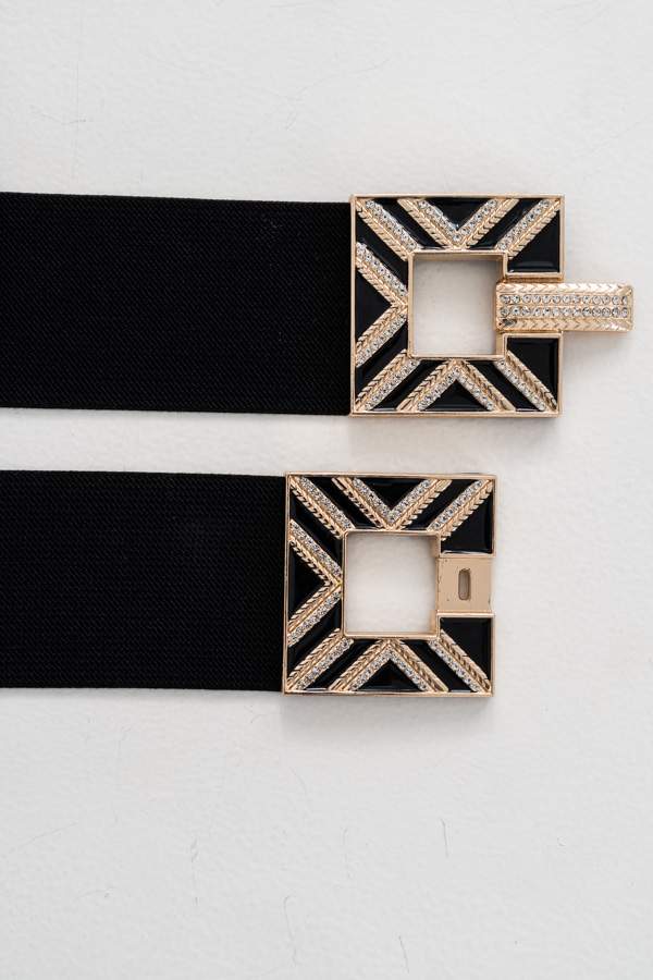 CINTURÓN ELÁSTICO HEBILLA COMBINADA
