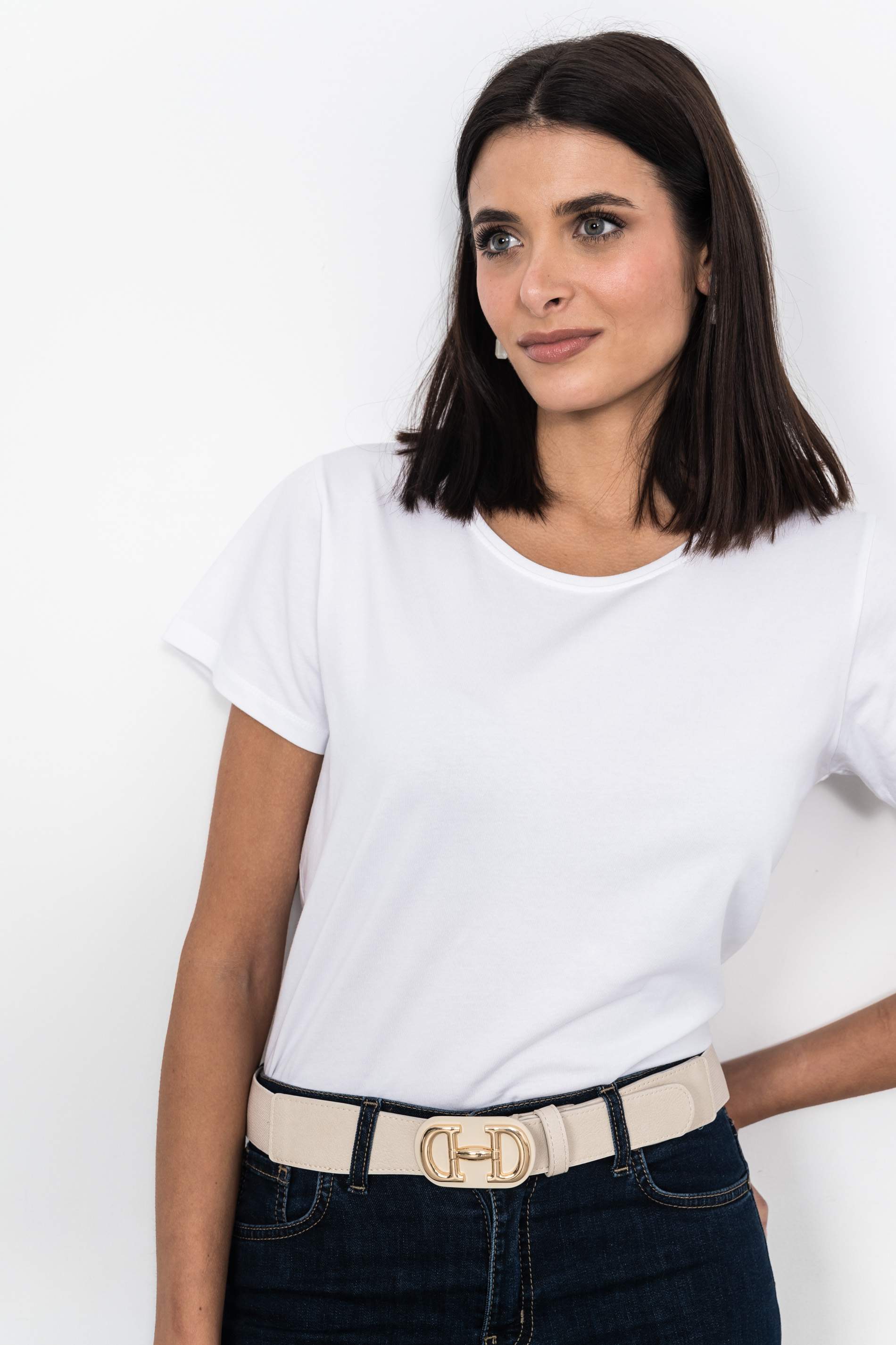 CAMISETA BÁSICA MANGA CORTA BLANCA