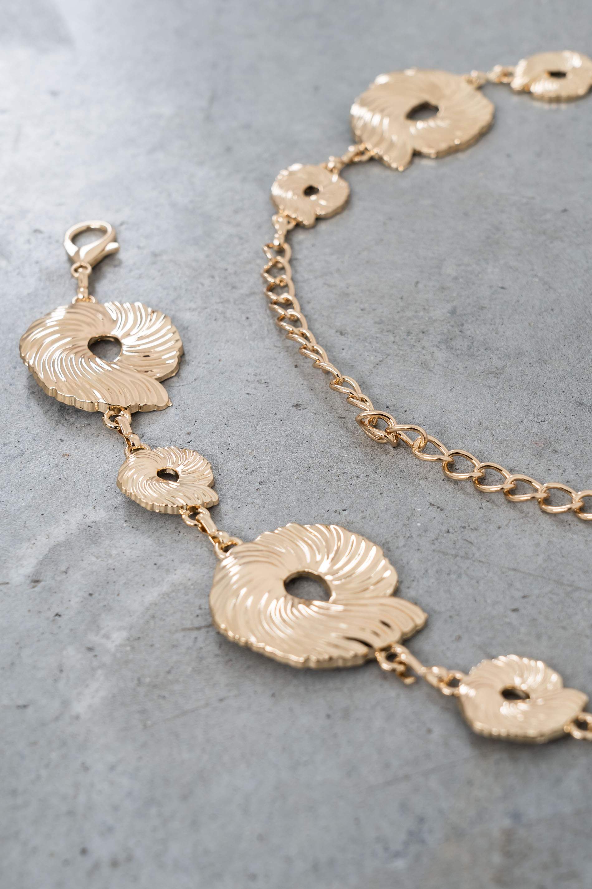 CINTURÓN CADENA EFECTO CARACOLA