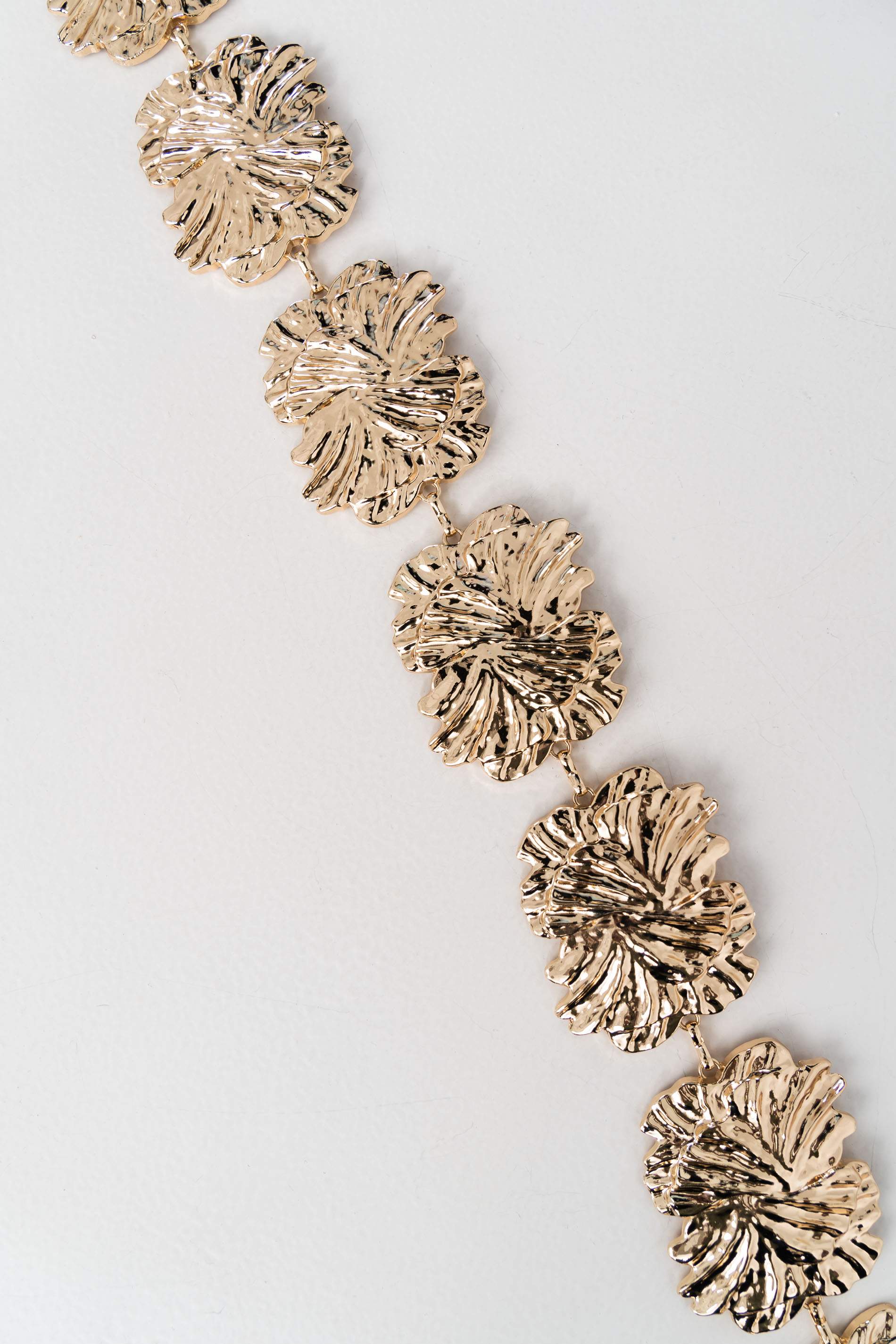 CINTURÓN CADENA HOJA GRANDE