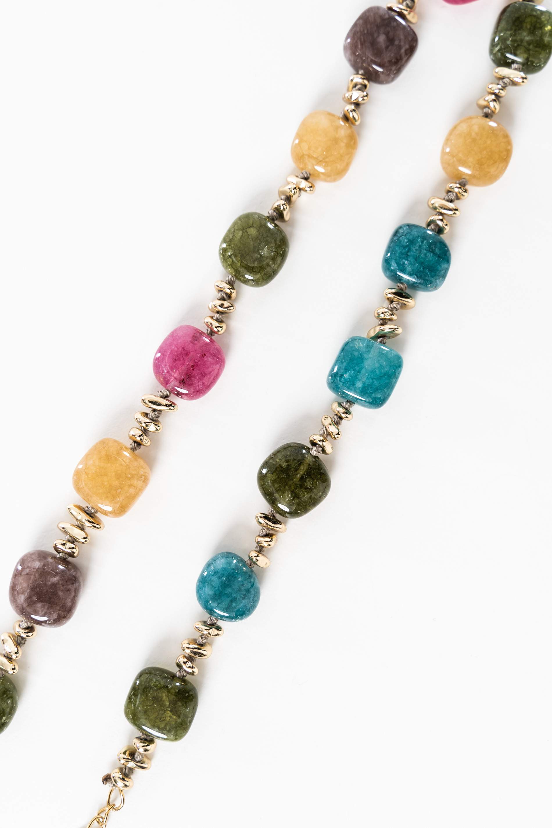COLLAR PIEDRAS COLORES