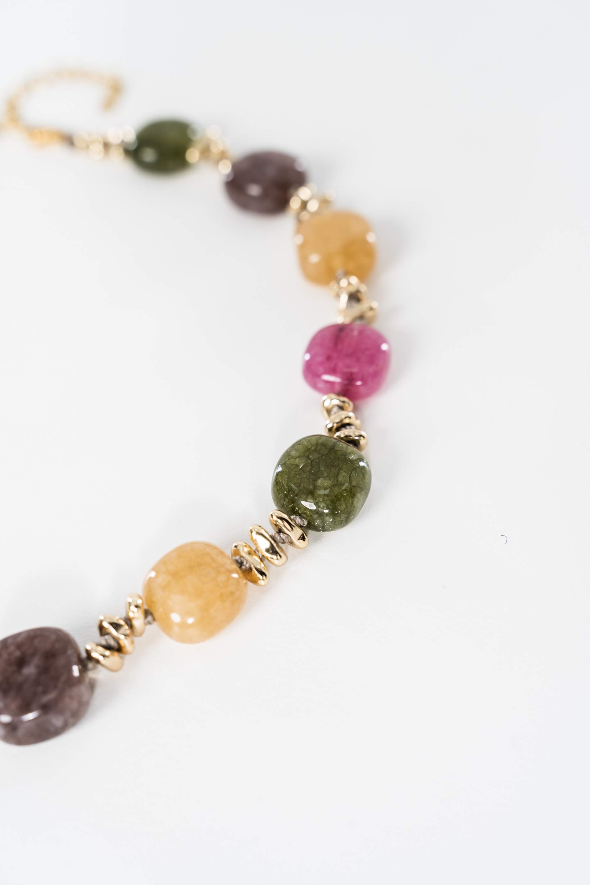 COLLAR PIEDRAS COLORES