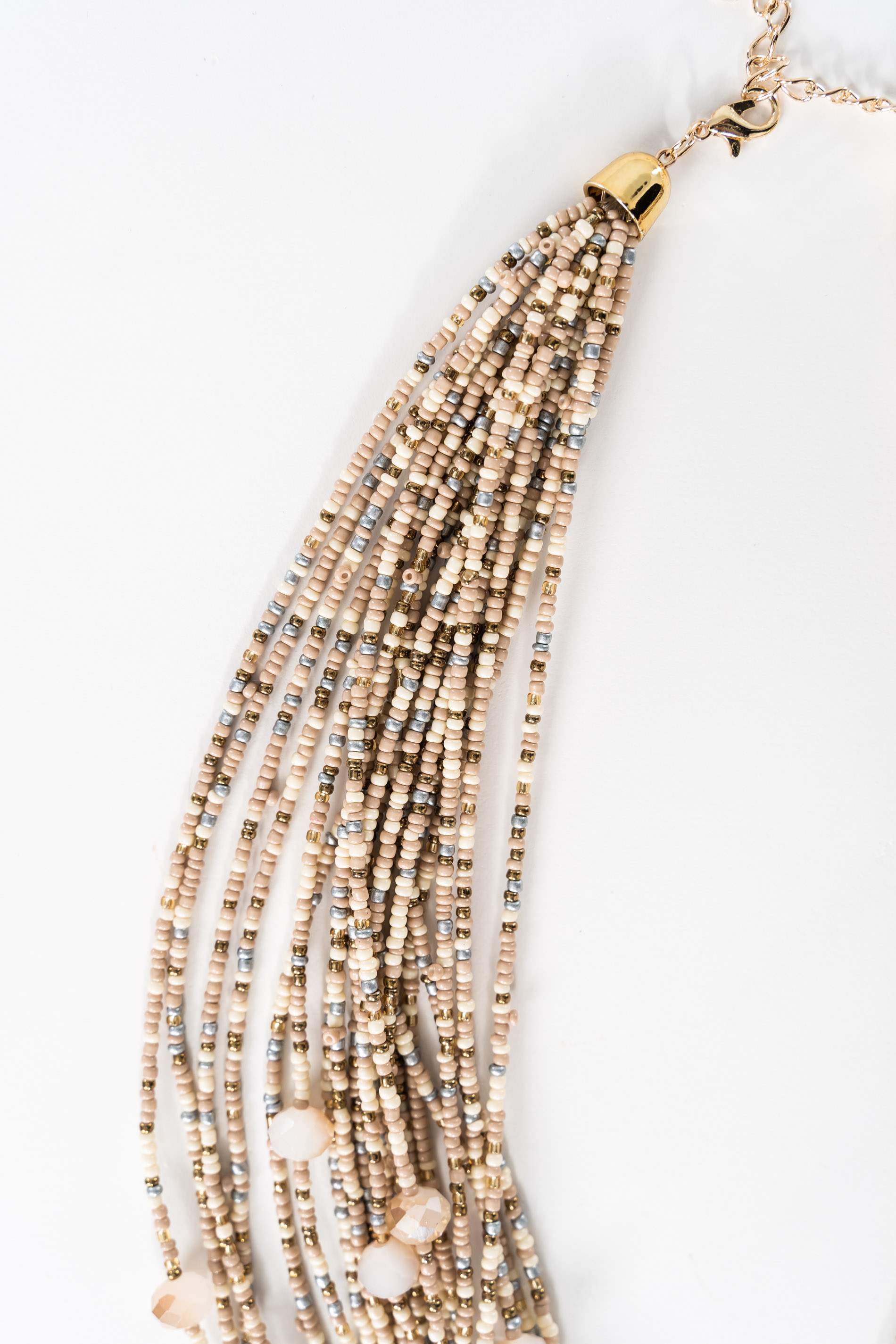 COLLAR MULTIVUELTAS ABALORIOS