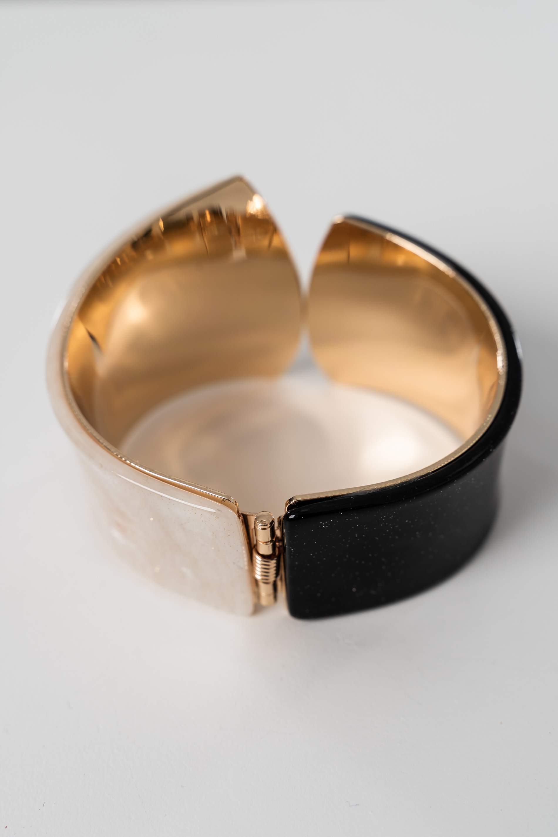 PULSERA BICOLOR NACARADA