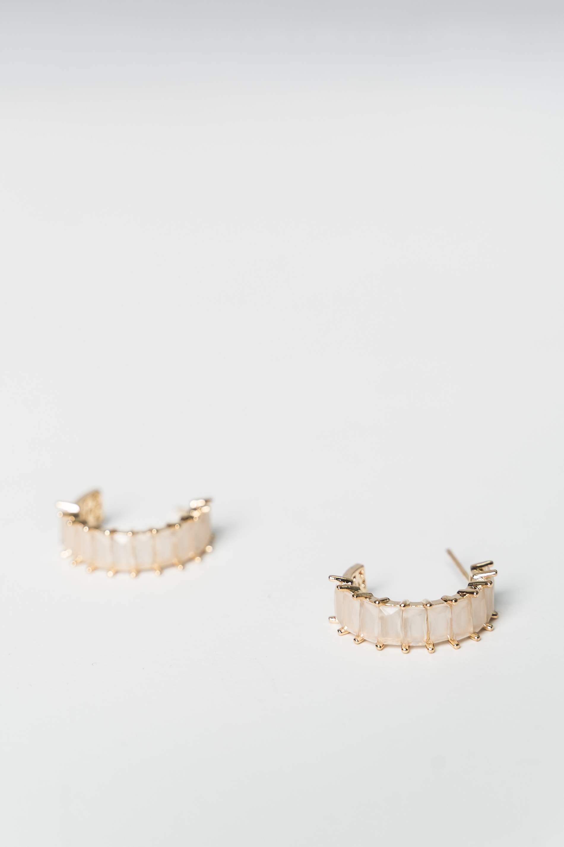 AROS PIEDRAS ENGARZADAS PEQUEÑO CRUDO