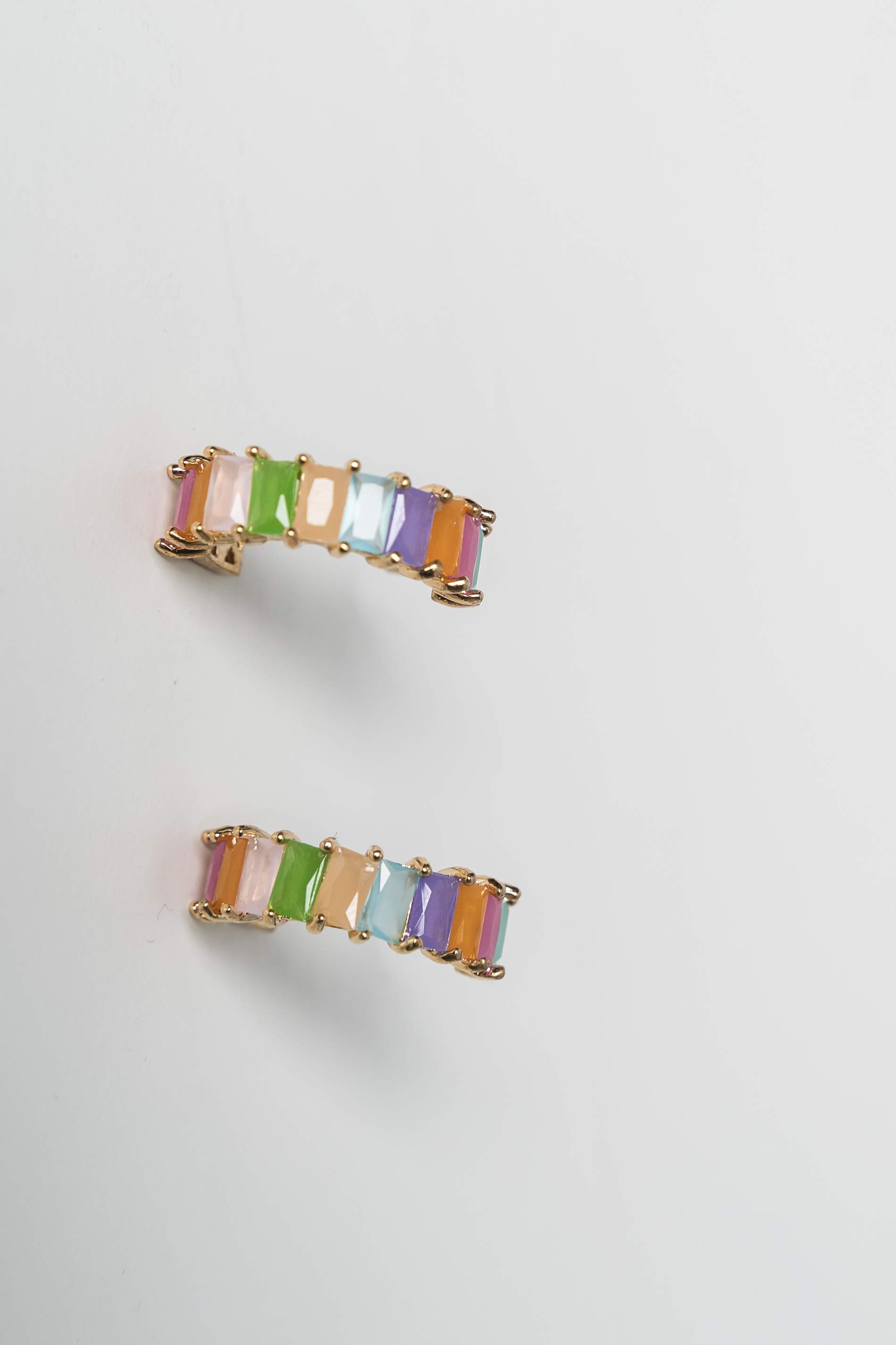 AROS PIEDRAS ENGARZADAS PEQUEÑO VERDE AGUA