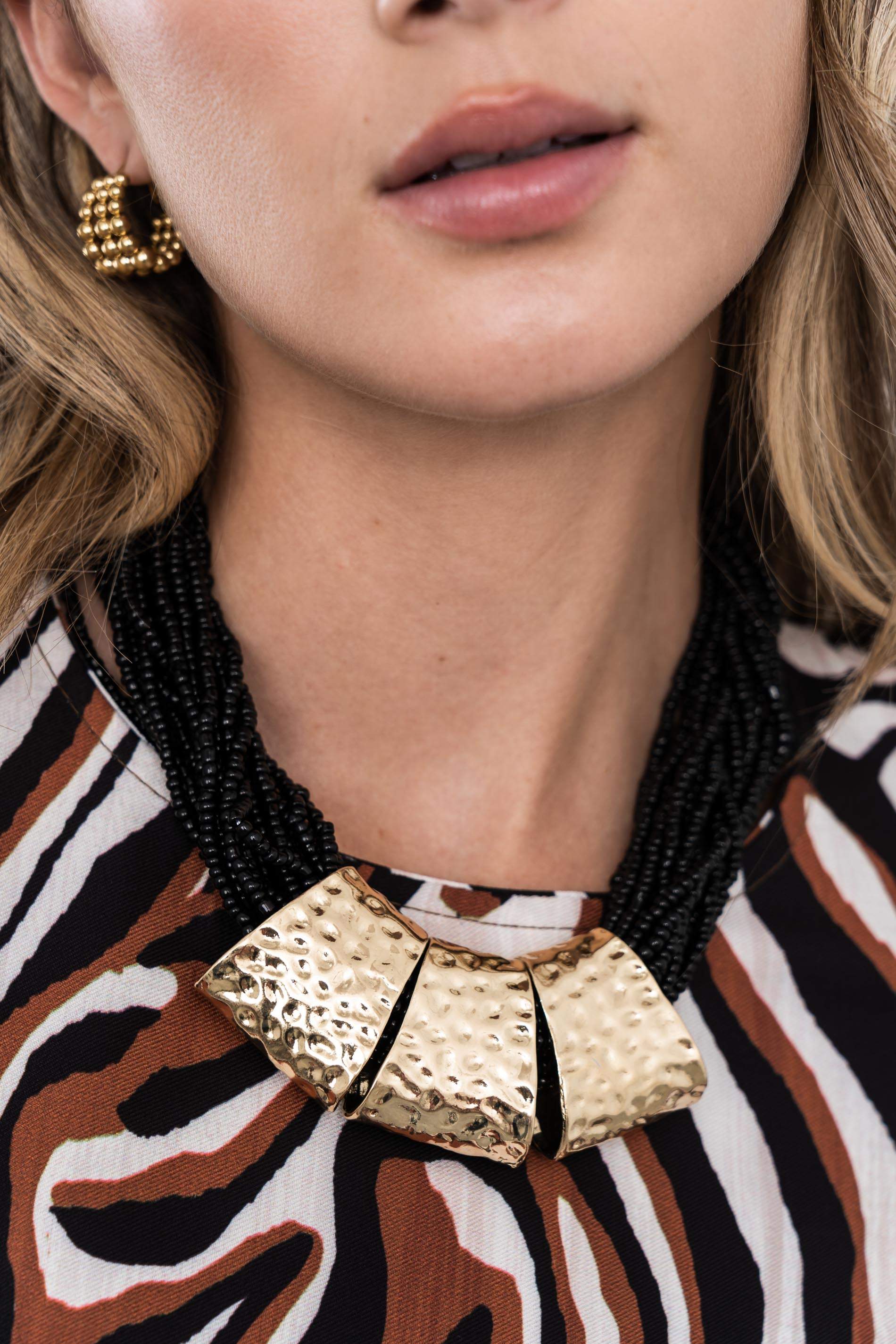 COLLAR PIEZAS ORO