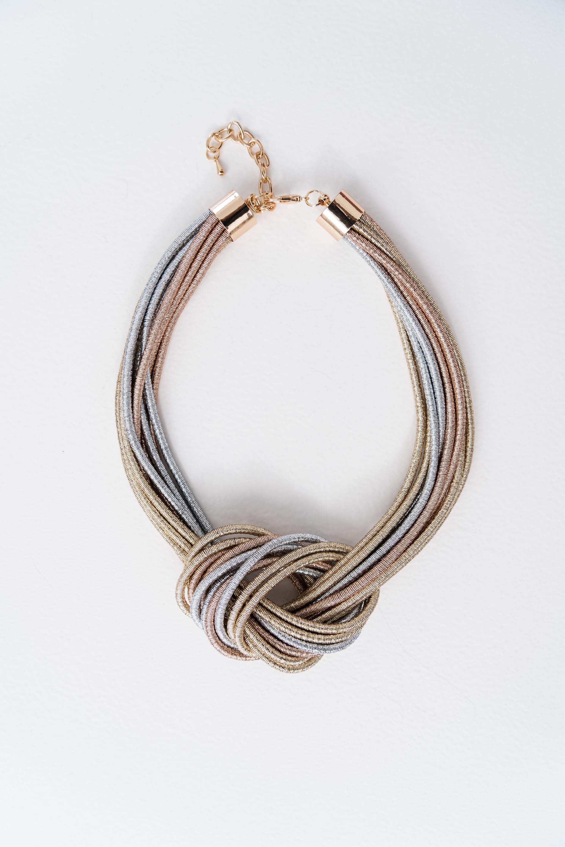 COLLAR NUDO COMBINADO