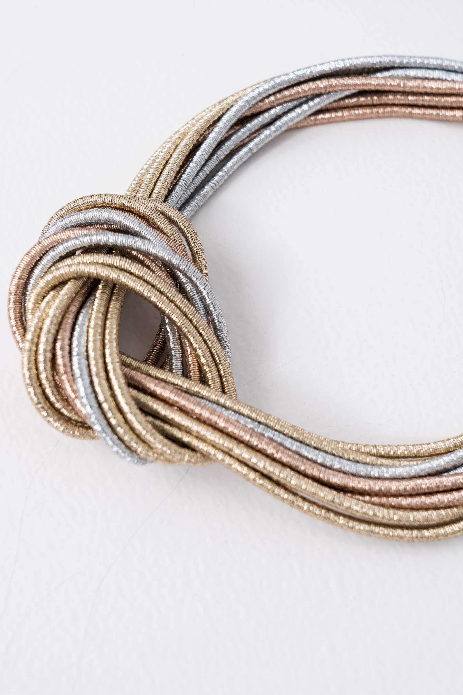 COLLAR NUDO COMBINADO