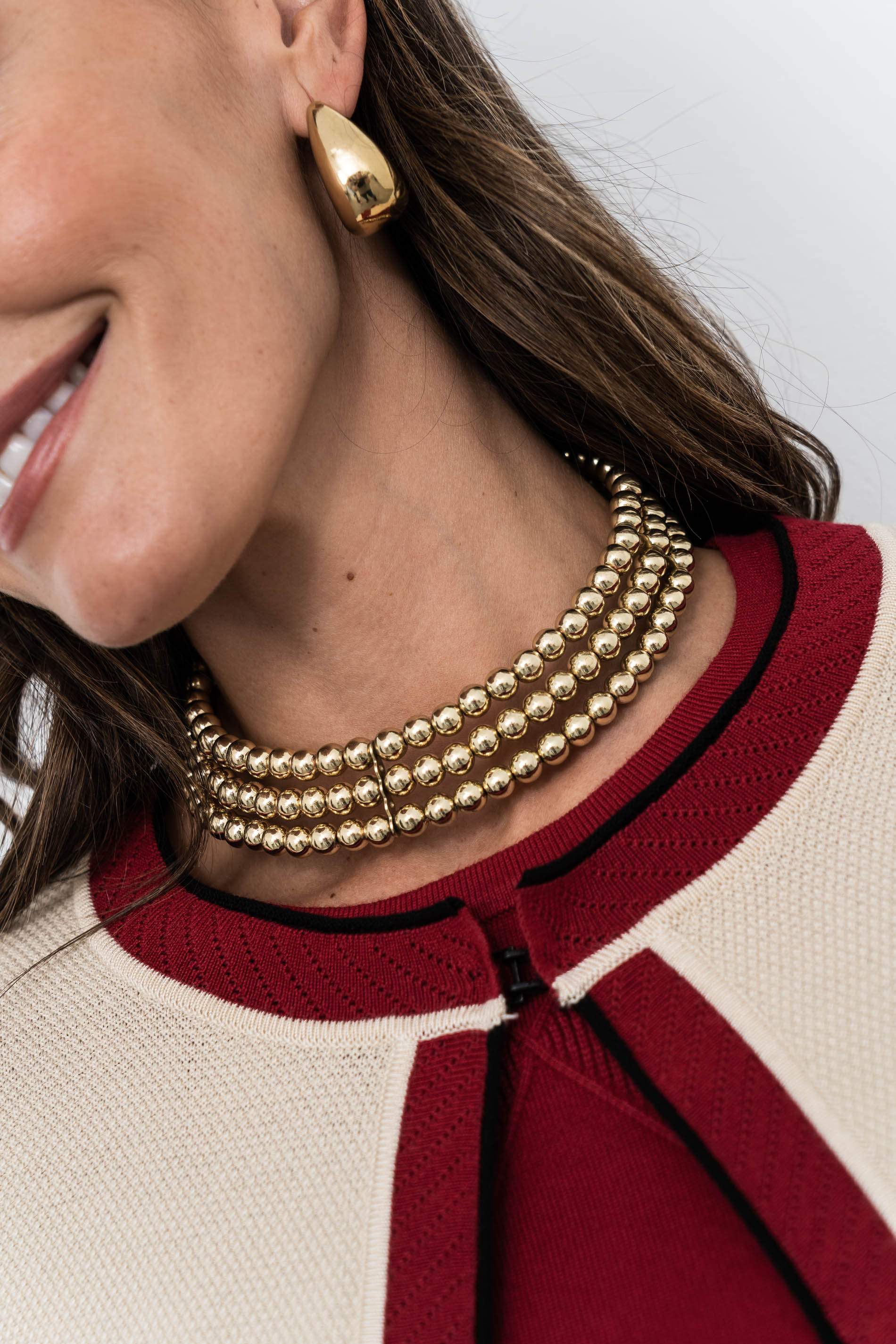 COLLAR CHOKER BOLITAS